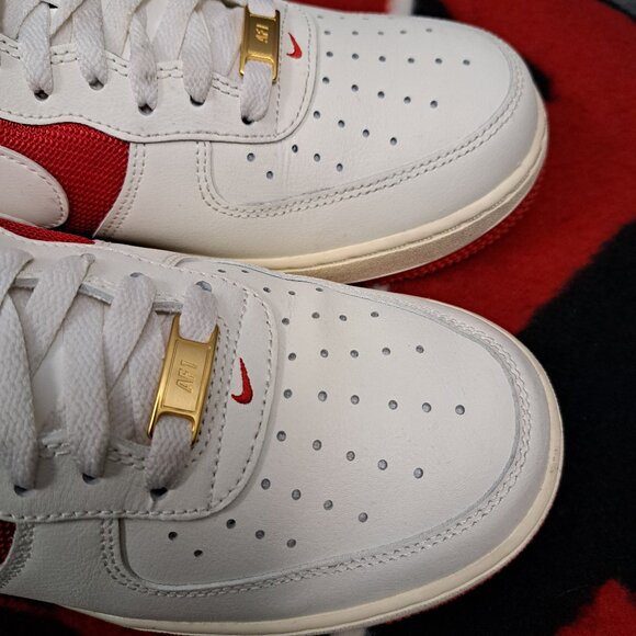 %Size 10 Nike Air Force 1 \'07 Athletic Department Men University Red / A 21 main image 5
